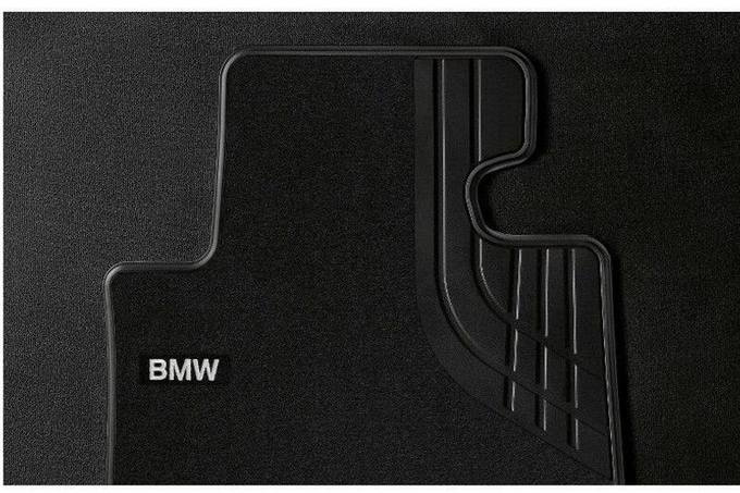 BMW Floor Mat Set - Front (Black - Rubber) 51472293352